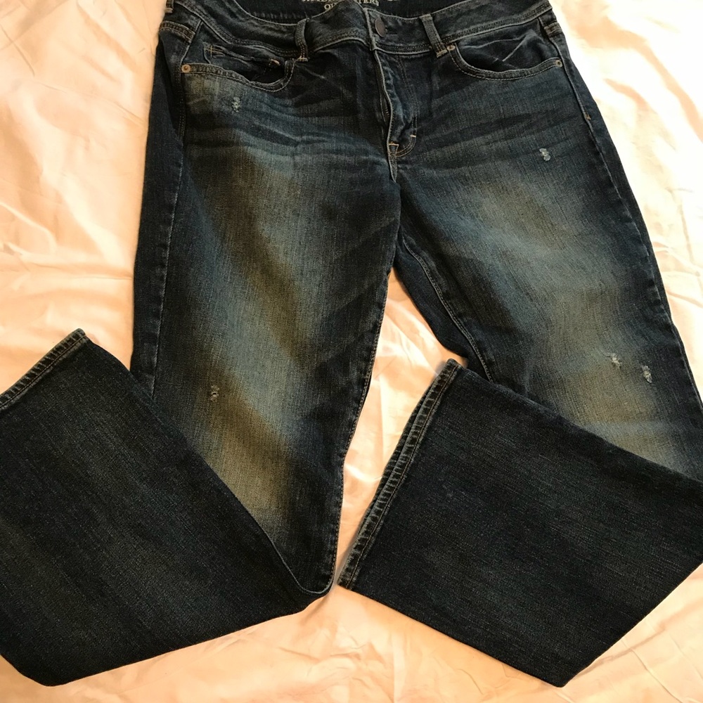 American Eagle women’s bootcut jeans size 12 short